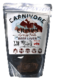 Carnivore Crisps Beef Liver